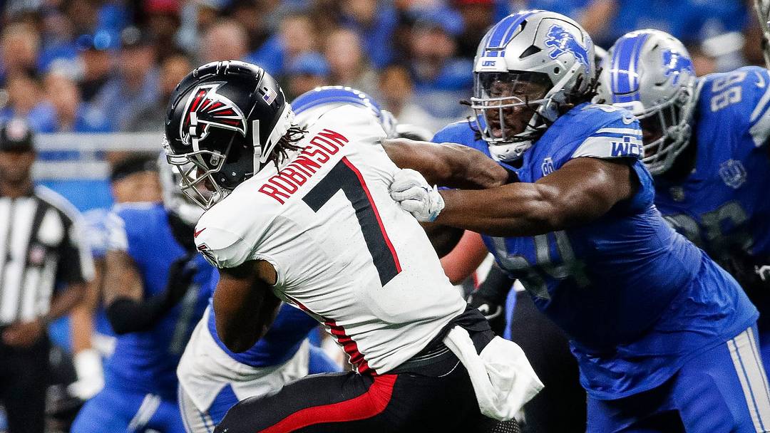 Bijan Robinson and Jahmyr Gibbs have been linked as two of the best running backs in the NFL since they were both drafted in the first round in 2023. Bijan Robinson and Jahmyr Gibbs have been linked as two of the best running backs in the NFL since they were both drafted in the first round in 2023.
