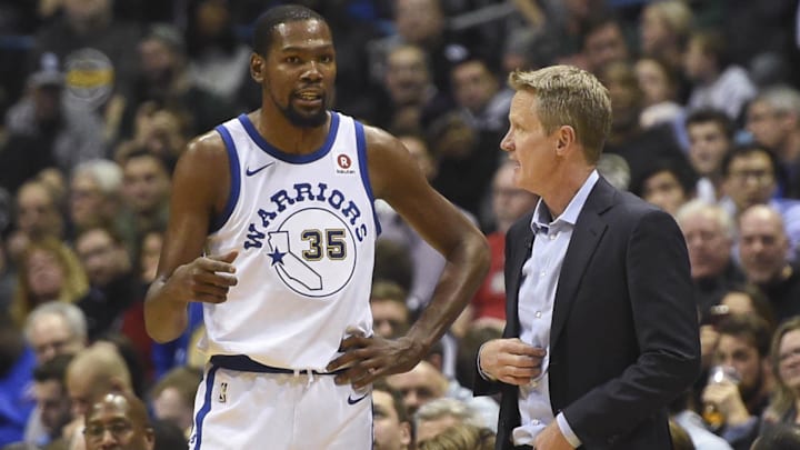 Durant played for Kerr for three seasons in the Bay 
