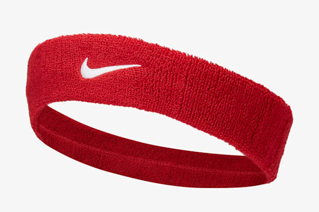 Red Nike headband.