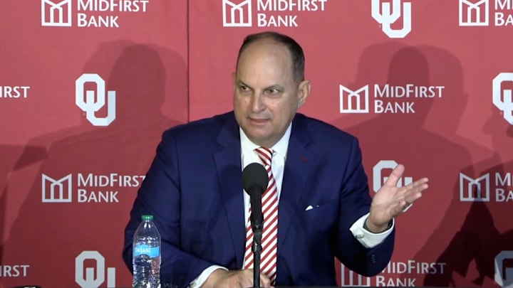 Oklahoma athletic director Joe Castiglione Oklahoma athletic director Joe Castiglione