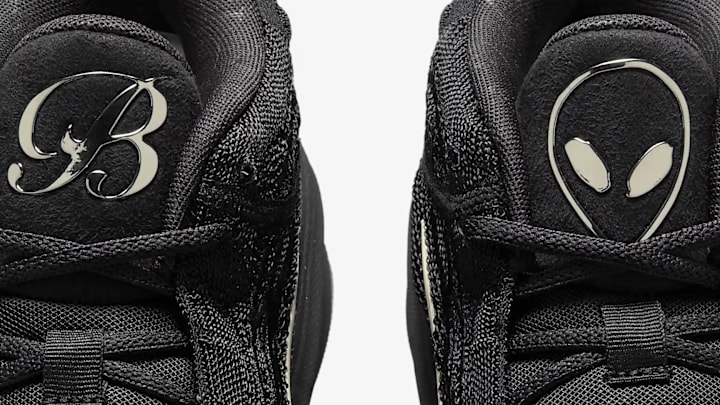 The Nike G.T. Hustle 3 Black Label "Victor Wembanyama" colorway. The Nike G.T. Hustle 3 Black Label "Victor Wembanyama" colorway.