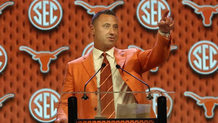 Texas coach Steve Sarkisian