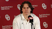 Oklahoma quarterback John Mateer