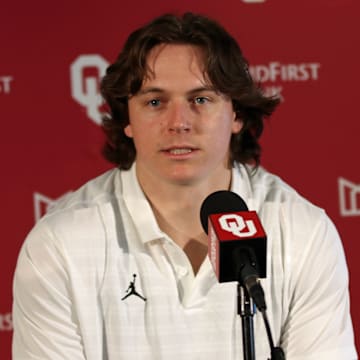 Oklahoma quarterback John Mateer
