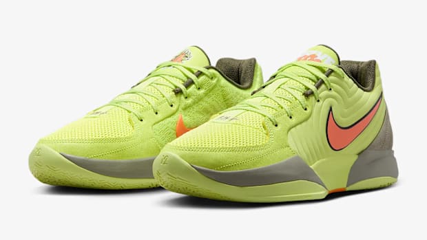 Green Nike Ja 2 shoes.