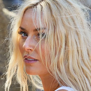 Lindsey Vonn was photographed by Walter Chin in Puerto Vallarta.