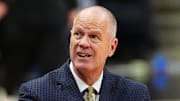 Dec 21, 2024; Boulder, Colorado, USA; Colorado Buffaloes head coach Tad Boyle in the second half against the Bellarmine Knights at CU Events Center. Mandatory Credit: Ron Chenoy-Imagn Images