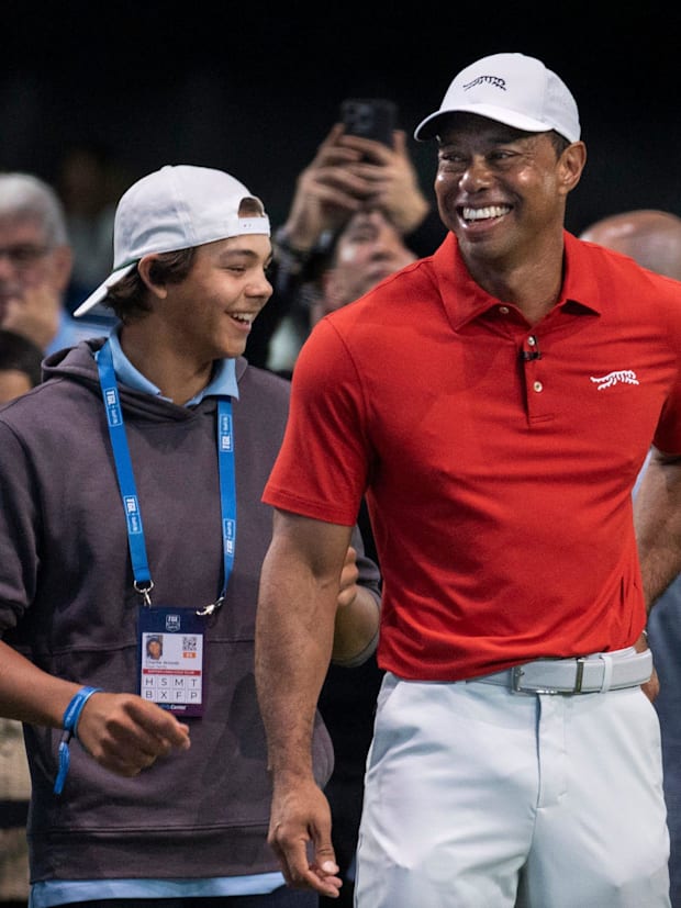 Charlie Woods, Tiger Woods