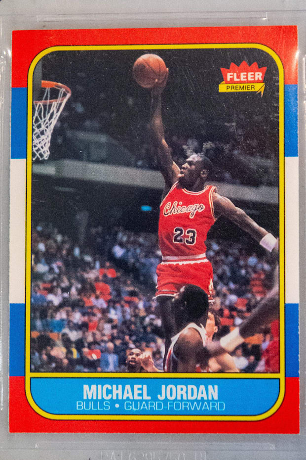 1986 Fleer Basketball Cards, Michael Jordan