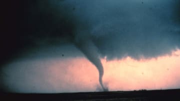 A tornado over Oklahoma.