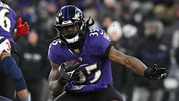 Baltimore Ravens RB Gus Edwards