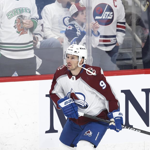 Colorado Avalanche left wing Zach Parise