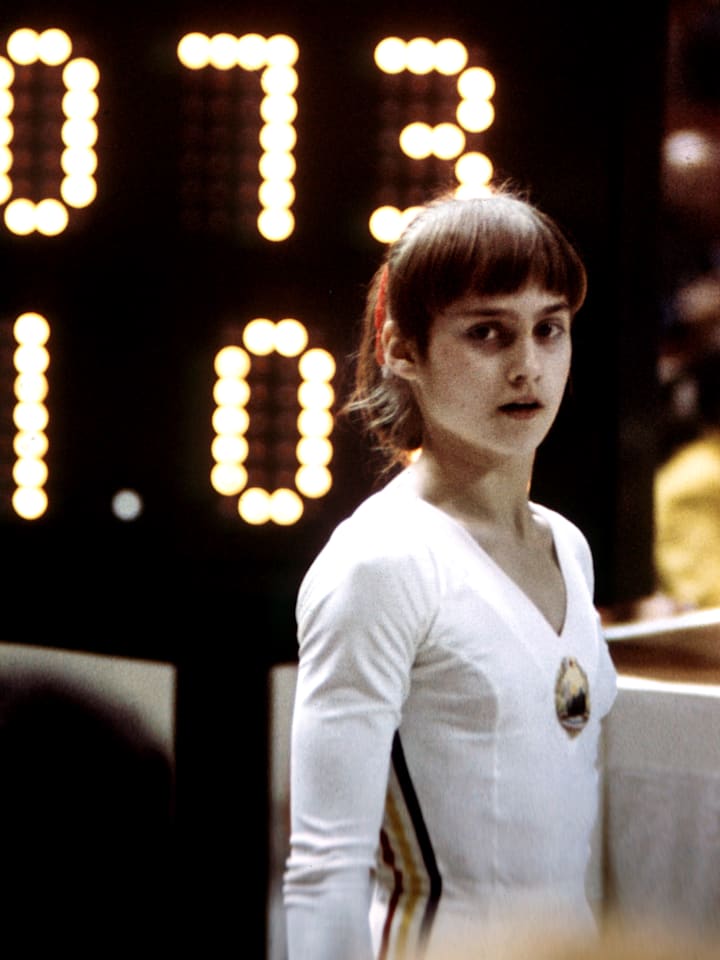 Picture taken 23 July 1976 of Rumanian c
