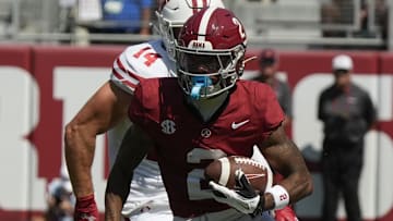 Alabama wide receiver Ryan Williams (2) 