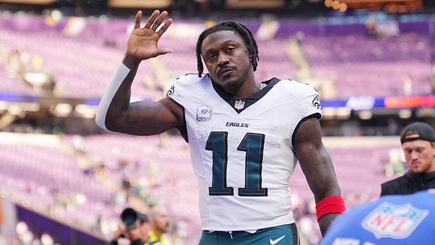Philadelphia Eagles wide receiver A.J. Brown
