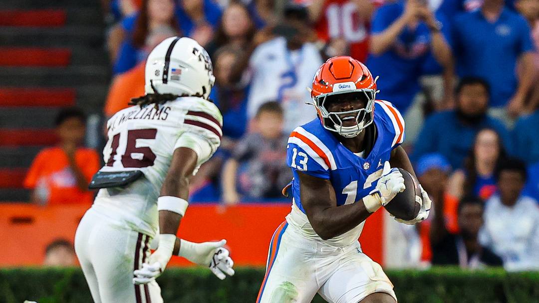 Jadan Baugh has a chance to record back-to-back 1,000-yard seasons with the Gators. Jadan Baugh has a chance to record back-to-back 1,000-yard seasons with the Gators.