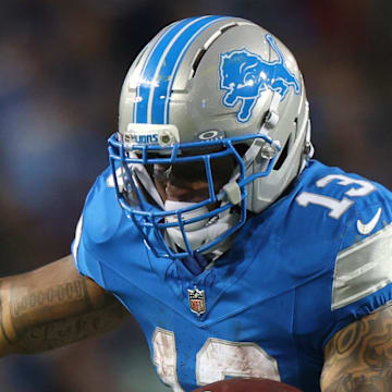 Detroit Lions running back Craig Reynolds (13).