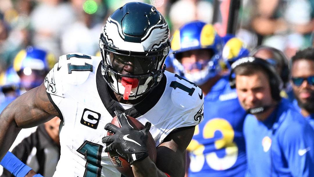 Philadelphia Eagles wide receiver AJ. Brown (11). Mandatory Credit: Eric Hartline-Imagn Images