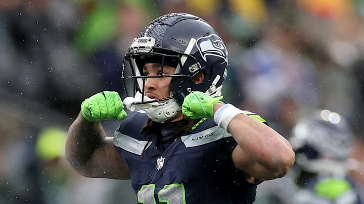 Jaxon Smith-Njigba of the Seattle Seahawks