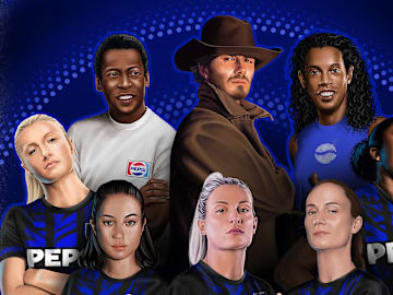 Pepsi past and present.