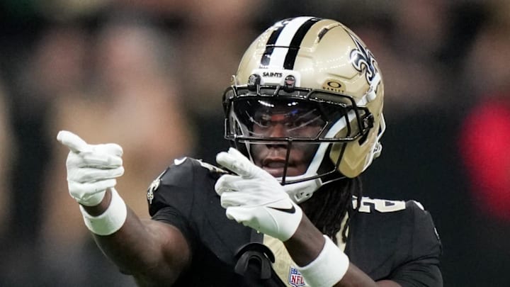 New Orleans Saints wide receiver Rashid Shaheedcelebrates after a play against the New York Giants. New Orleans Saints wide receiver Rashid Shaheedcelebrates after a play against the New York Giants.