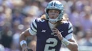 Kansas State quarterback Avery Johnson ranks 47th among Power 4 QBs in ESPN ranking of season's first month.