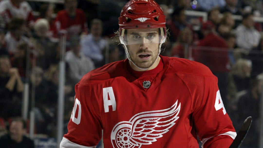 Red Wings forward Henrik Zetterberg during the Wings shoot-out win against  the Predators on Wednesday, Nov. 7, 2007, at Joe Louis Arena.

Henrik 110707 Jhg11