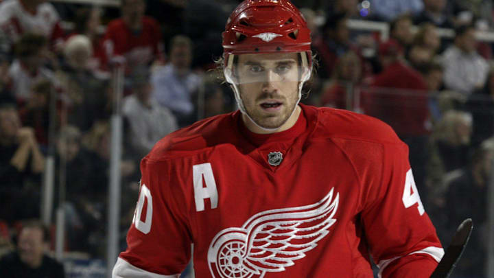 Red Wings forward Henrik Zetterberg during the Wings shoot-out win against  the Predators on Wednesday, Nov. 7, 2007, at Joe Louis Arena.

Henrik 110707 Jhg11