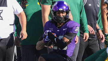 Cornerback Vernon Glover and TCU will face West Virginia this weekend. 