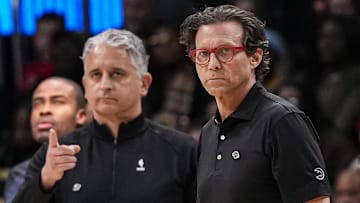 Atlanta Hawks head coach Quin Snyder