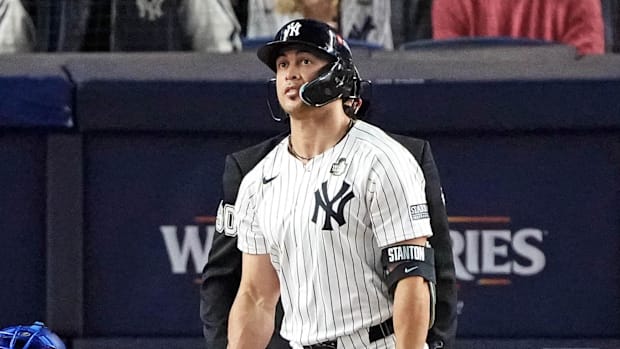 New York Yankees designated hitter Giancarlo Stanton