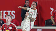 D.C. United's João Peglow, right, scored a bicycle kick against the New York Red Bulls on Matchday 9