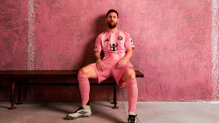 Inter Miami will wear their new pink kit for 2025 and 2026. 