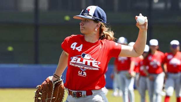Addie Frank USA Baseball MLB Elite Development Invitational