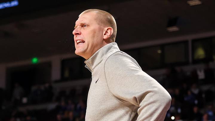 Feb 24, 2026; Columbia, South Carolina, USA; Kentucky Wildcats head coach Mark Pope directs his team against the South Carolina Gamecocks during the first half at Colonial Life Arena. Mandatory Credit: Jeff Blake-Imagn Images