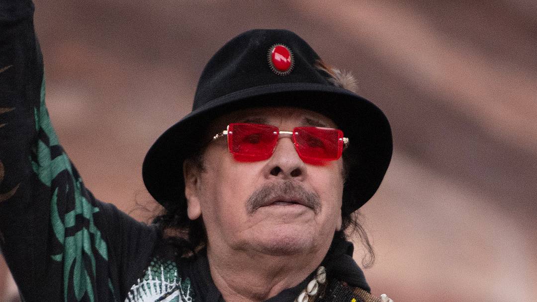 Carlos Santana performs at Red Rocks Amphitheatre Carlos Santana performs at Red Rocks Amphitheatre