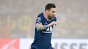 Messi lors du match face à l'OM
