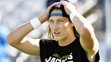 Dec 18, 2022; Jacksonville, Florida, USA; Jacksonville Jaguars quarterback Trevor Lawrence (16)