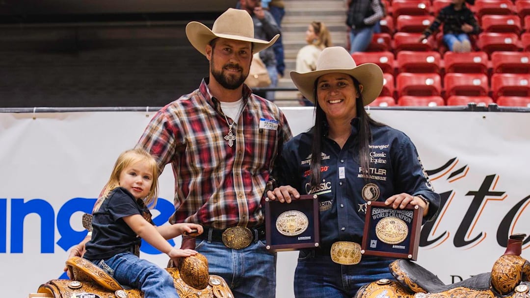 Oaklynn, Ryan and Kelsie Domer