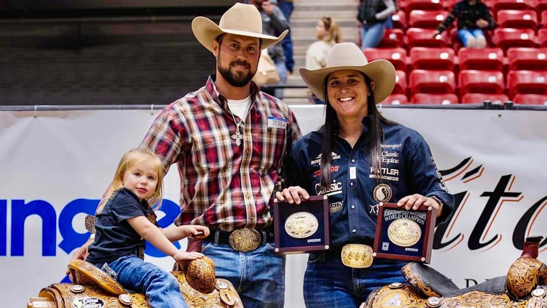 Oaklynn, Ryan and Kelsie Domer