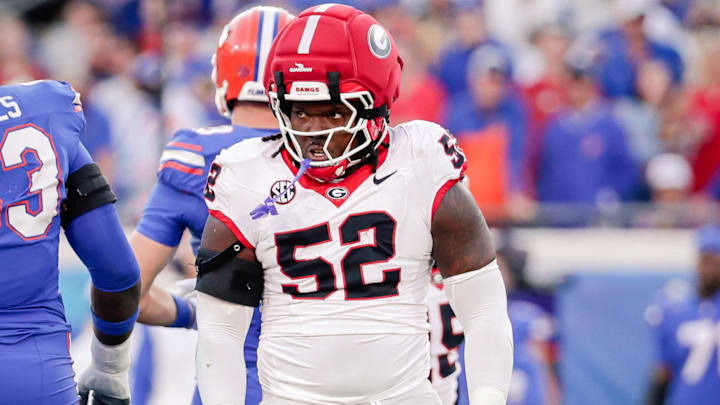 Georgia Bulldogs defensive lineman Christen Miller 