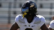 Purdue Boilermakers linebacker CJ Madden (8)