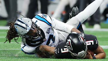 Jadeveon Clowney and Michael Penix Jr.