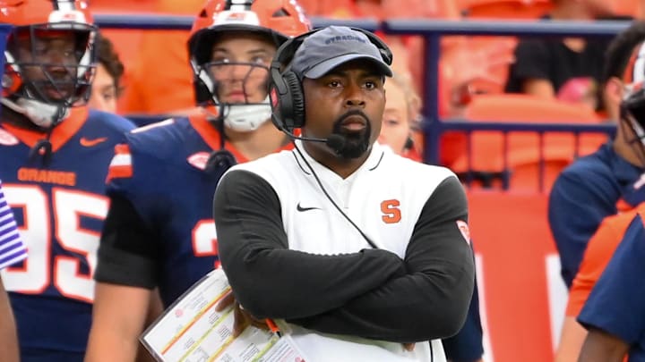 Syracuse Orange head coach Fran Brown