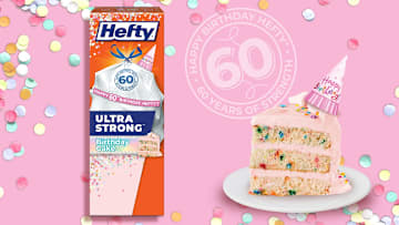 Hefty Turns 60 with a Sweet Deal – Limited Edition Scented Bags for Just 60 Cents. Image courtesy Hefty 