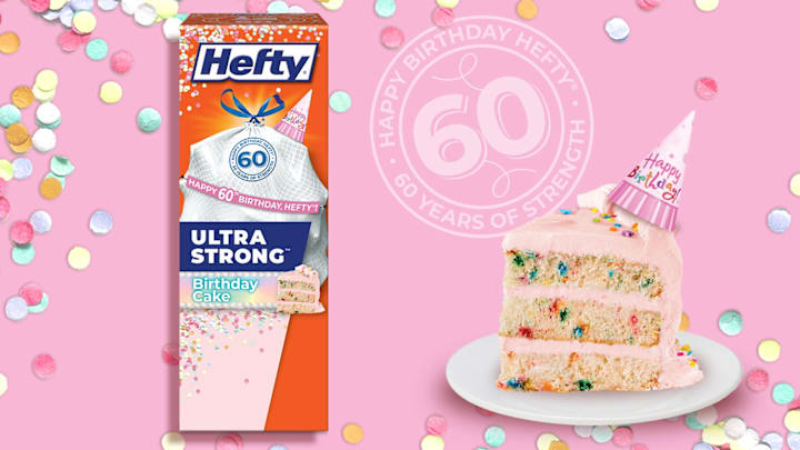 Hefty Turns 60 with a Sweet Deal – Limited Edition Scented Bags for Just 60 Cents. Image courtesy Hefty 