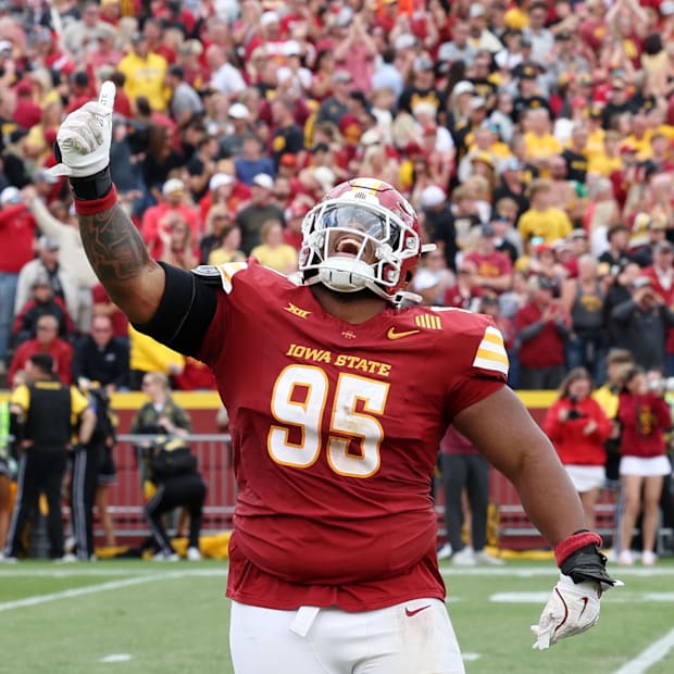 Iowa State Cyclones defensive lineman Domonique Orange