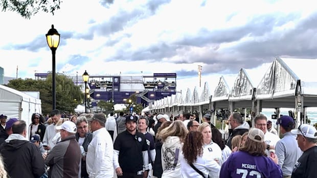 Northwestern tailgating