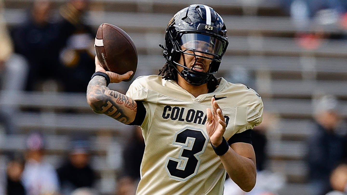 Colorado's Kaidon Salter Cracks EA Sports Top 20 Quarterback Rankings