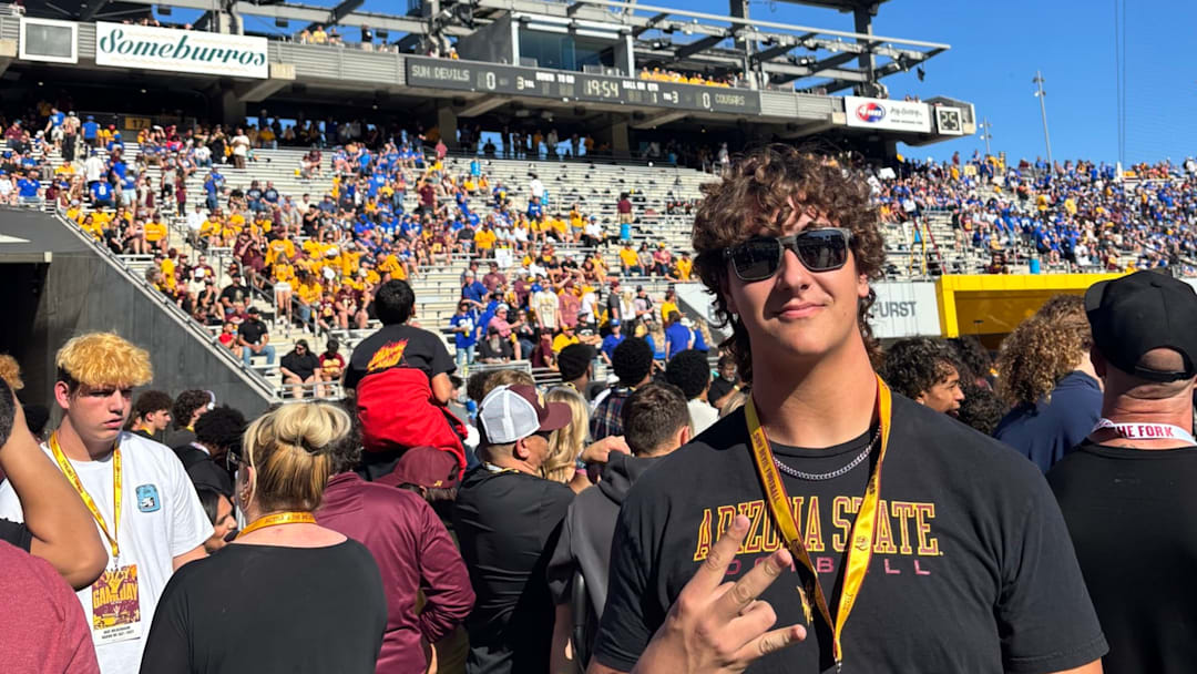 Ben Lowther, on an ASU visit, has a UW offer for 2027.